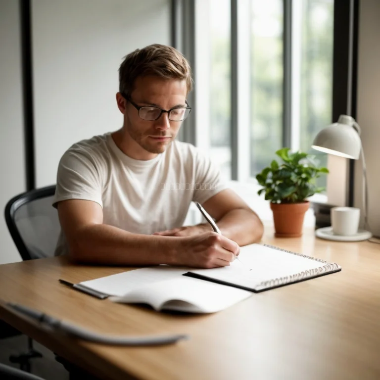 成長を象徴する階段を上る人のイラスト